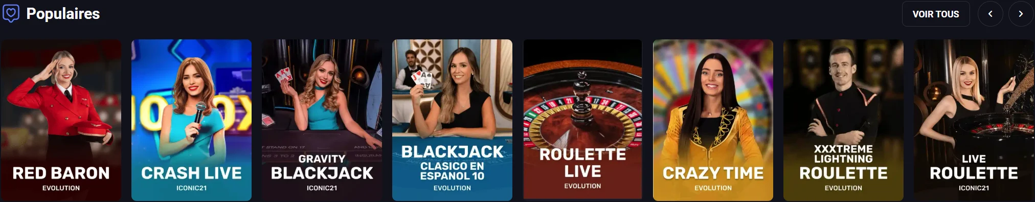 L’application Nine Casino