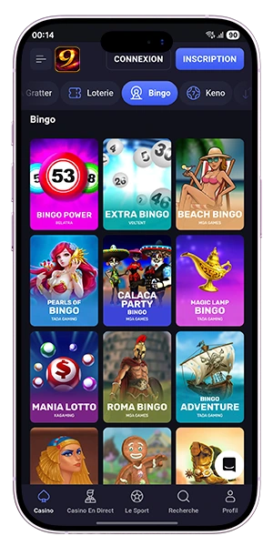 Nine Casino app Sécurité