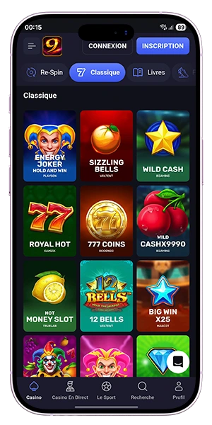 Nine Casino Avantages
